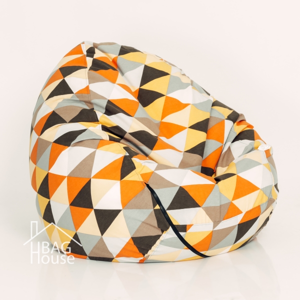 Кресло мешок Ромб Сэнд